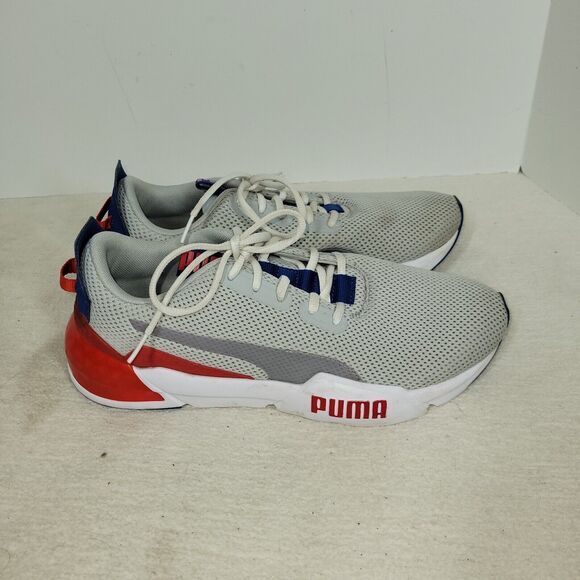 Puma Shoes Mens Size 9.5 Gray Cell Phase Athletic Running Training Gym Sneakers - Picture 2 of 16